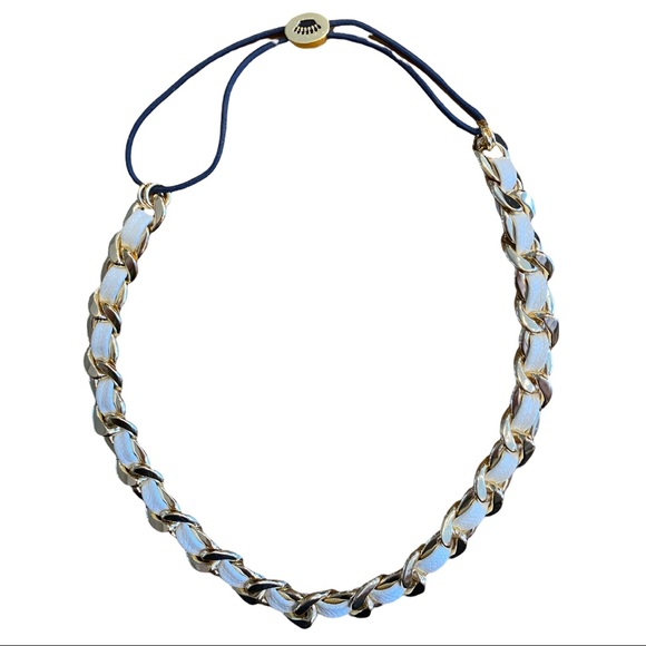 Juicy Couture chain and leather necklace - Picture 1 of 5